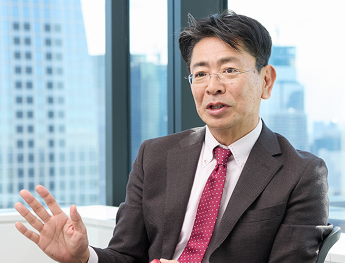 Representative Director and Executive Vice President / Koji Shimayoshi photo